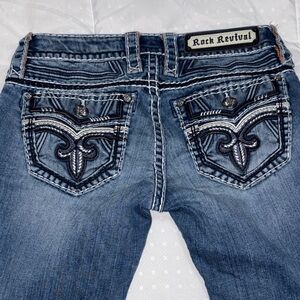 Rock Revival Women's Boot Cut Jeans in Blue